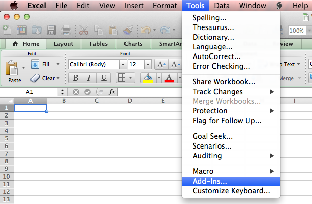 Excel autocorrelation function download for mac